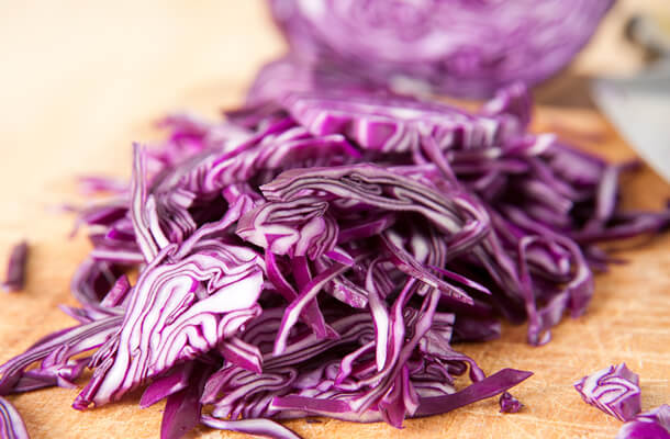 紫キャベツの栄養と効能